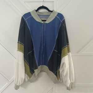 We The Free Multicolor zip sweatshirt